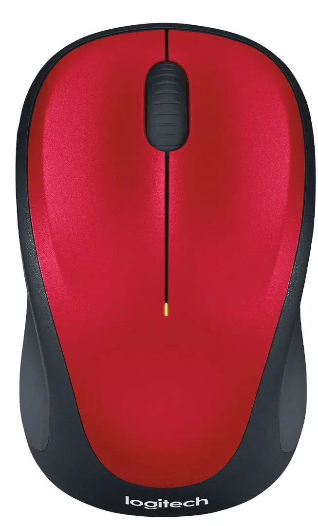 Mouse fara fir Logitech M235 (Red/Black)