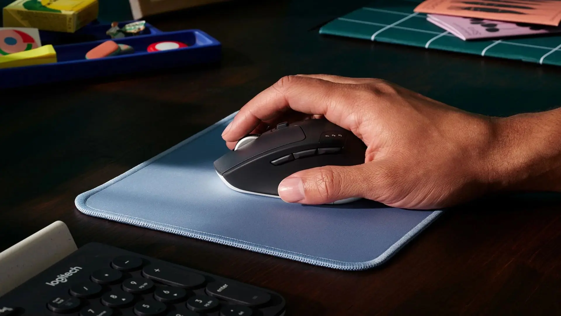 Mouse fara fir Logitech M720 Triathlon (Black)