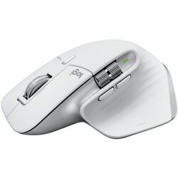 Беспроводная мышь Logitech MX Master 3S (Light Gray) Thumb