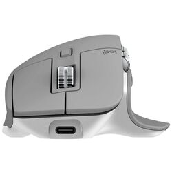 Беспроводная мышь Logitech MX Master 3S (Mid Grey) Thumb