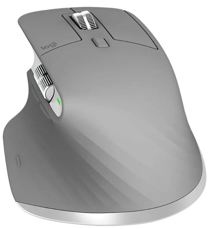 Беспроводная мышь Logitech MX Master 3S (Mid Grey) - 5