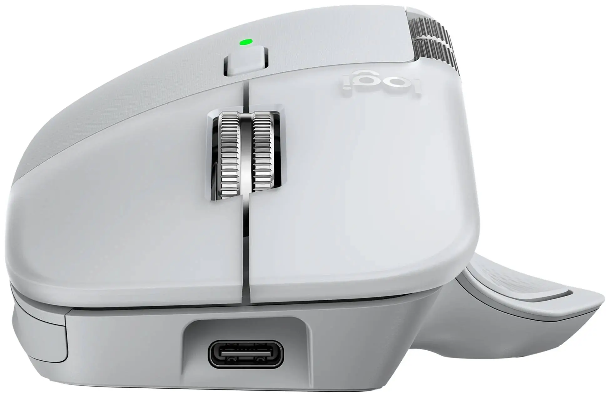 Mouse fara fir Logitech MX Master 4 for Mac (White Silver) - 4