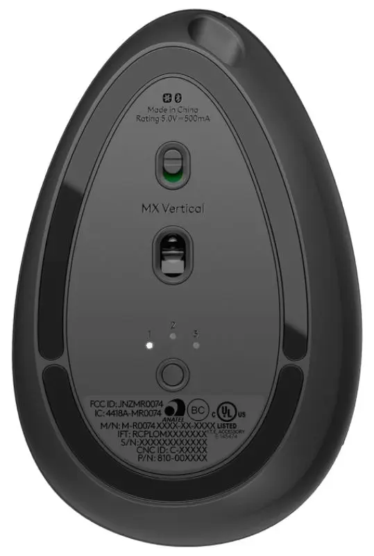 Mouse fara fir Logitech MX Vertical (Black) - 5