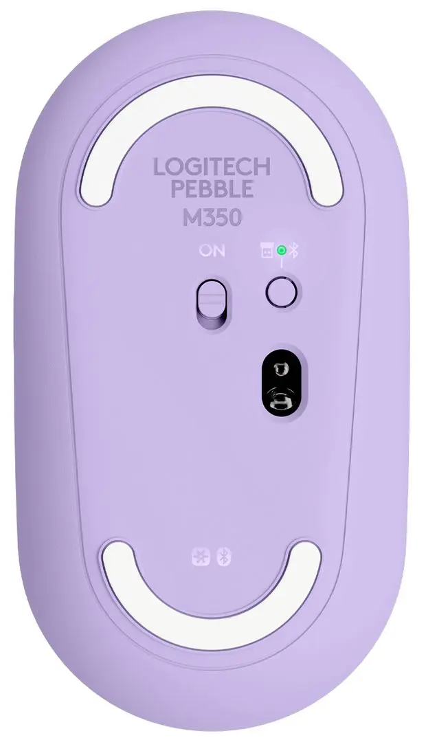 Беспроводная мышь Logitech Pebble M350 (Lavender/Lemonade) - 3