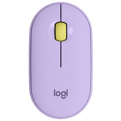 Mouse fara fir Logitech Pebble M350 (Lavender/Lemonade)