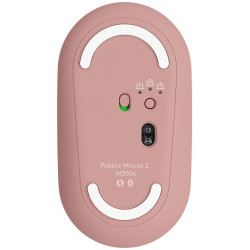 Беспроводная мышь Logitech Pebble Mouse 2 M350s (Tonal Rose) Thumb