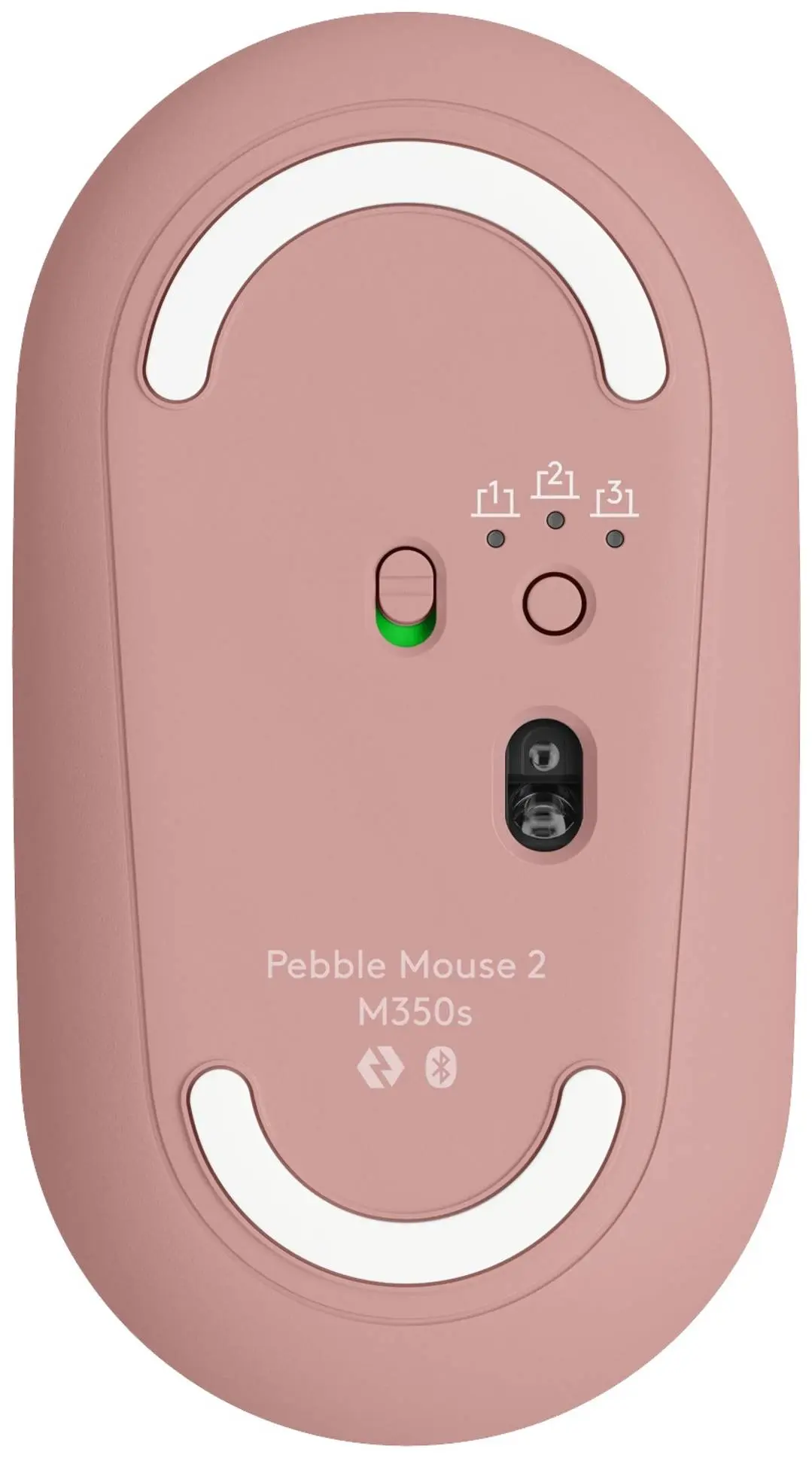 Беспроводная мышь Logitech Pebble Mouse 2 M350s (Tonal Rose) - 5
