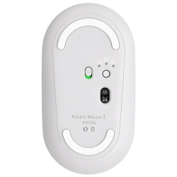 Mouse fara fir Logitech Pebble Mouse 2 M350s (Tonal White) Thumb