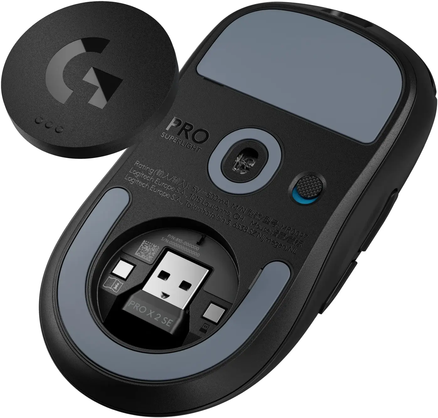 Беспроводная мышь Logitech Pro X Superlight 2 SE (Black)