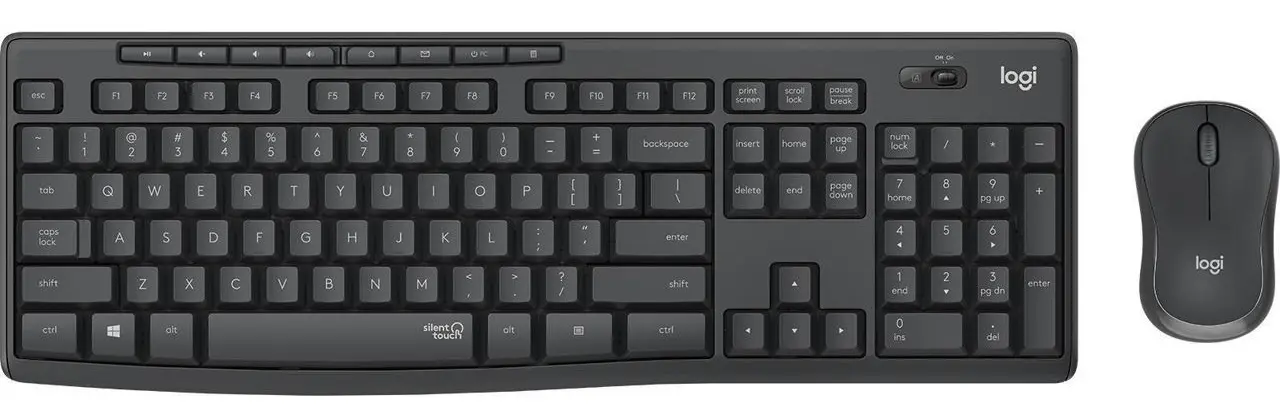 Комплект клавиатура + мышь Logitech MK295 (Graphite)