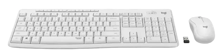 Комплект клавиатура + мышь Logitech MK295 (White) - 2