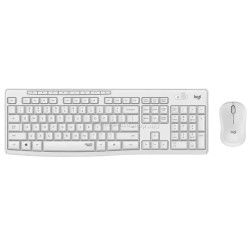 Комплект клавиатура + мышь Logitech MK295 (White)