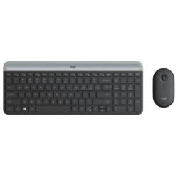 Set tastatura + mouse Logitech MK470 Slim (Black)