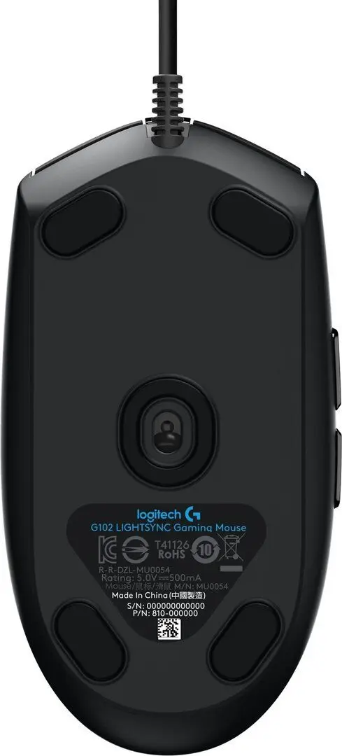 Мышь Logitech G102 Lightsync (Black) - 3