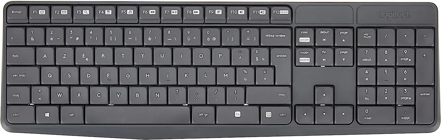 Набор клавиатура + мышь Logitech Wireless Combo MK235 (Black) - 2