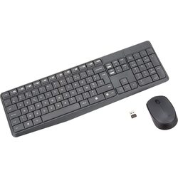 Набор клавиатура + мышь Logitech Wireless Combo MK235 (Black)