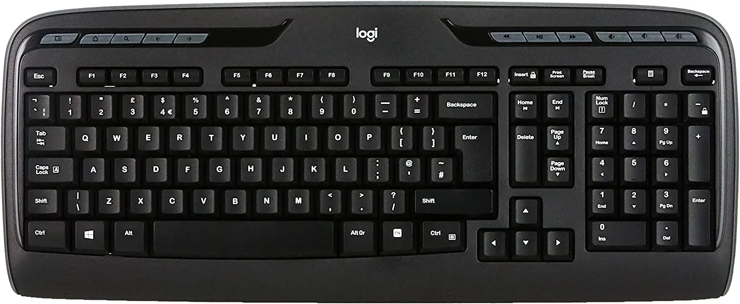 Set tastatura + mouse Logitech Wireless Desktop MK330 (Black)