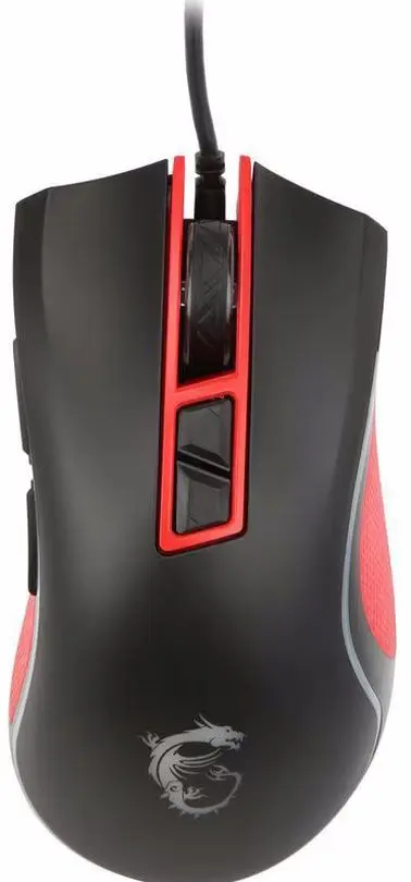 Комплект мышь + коврик MSI Loot Box Pack 957-1XXXXE-063 (Black/Red) - 3