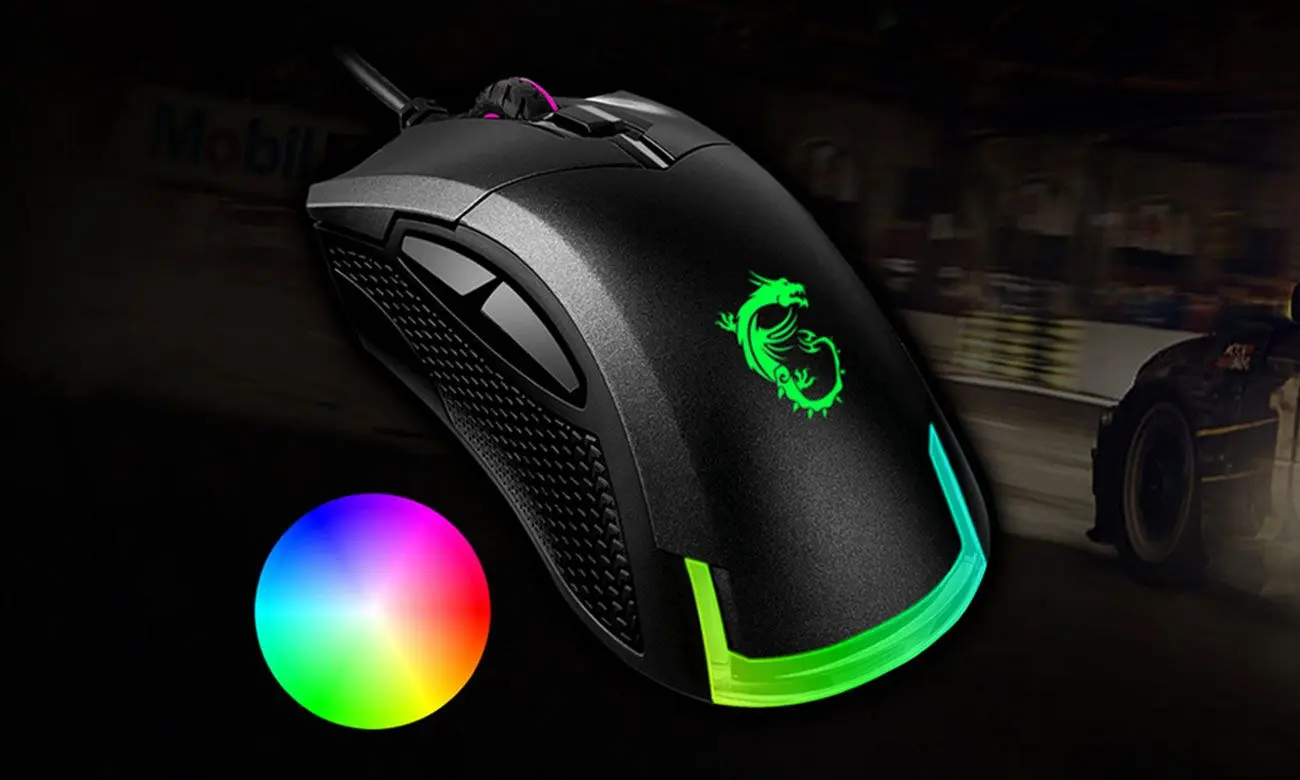 Мышь MSI Clutch GM50 (Black) - 4