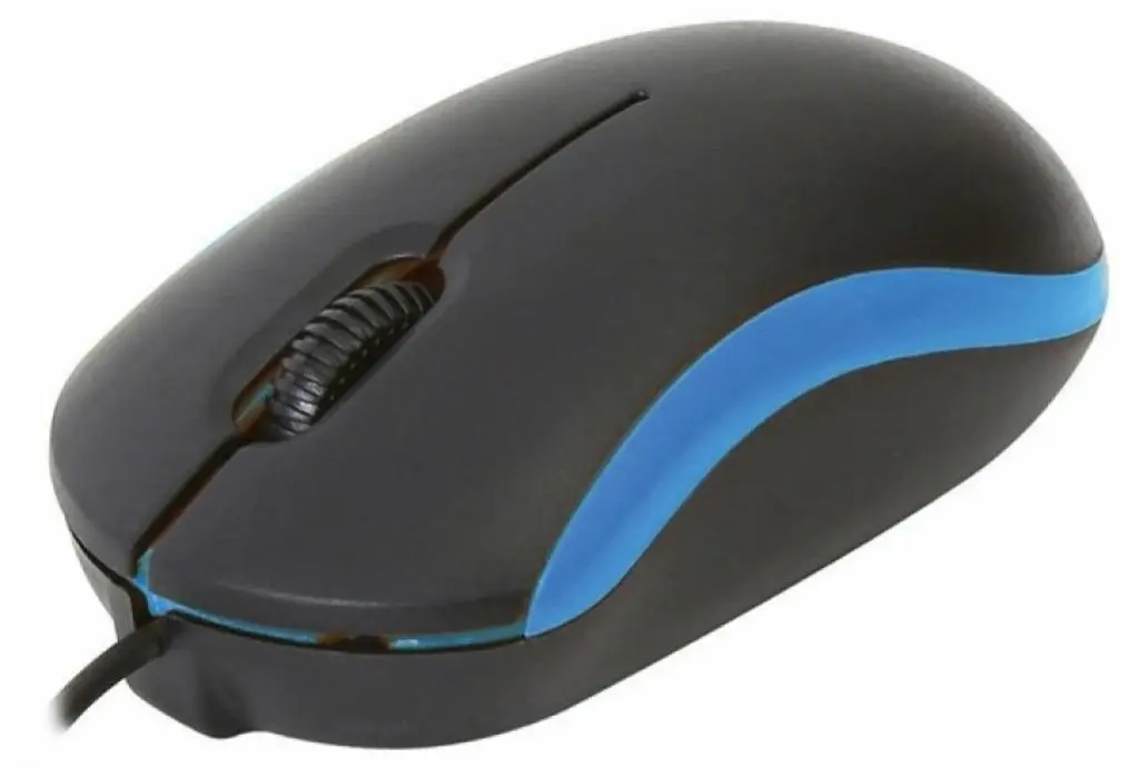 Mouse Omega OM-07 3D (Blue)