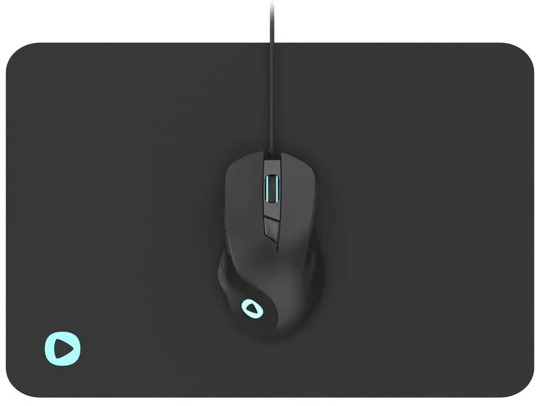 Мышь+коврик Platinet 6D Pixart 3168 (Black)