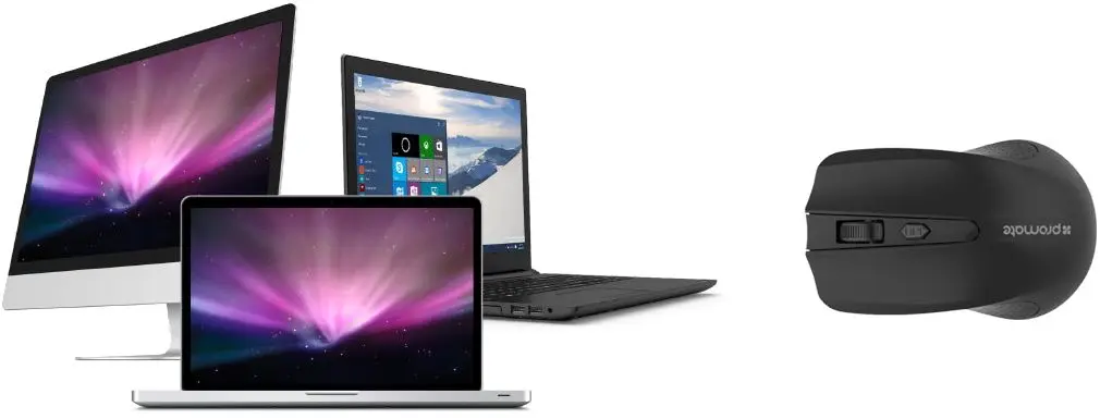 Mouse fara fir Promate Clix-8 (Black) - 3