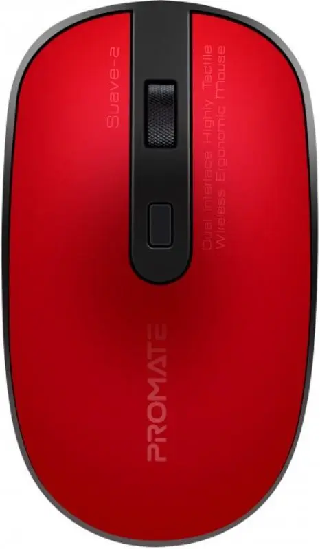 Беспроводная мышь Promate MOUSUAVE2RD (Red)