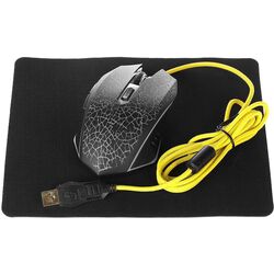 Mouse + covoras Qumo Solaris 21509 (Black)