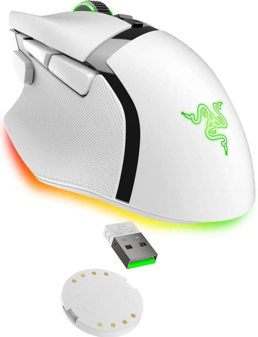 Mouse fara fir Razer Basilisk V3 Pro (White) - 4
