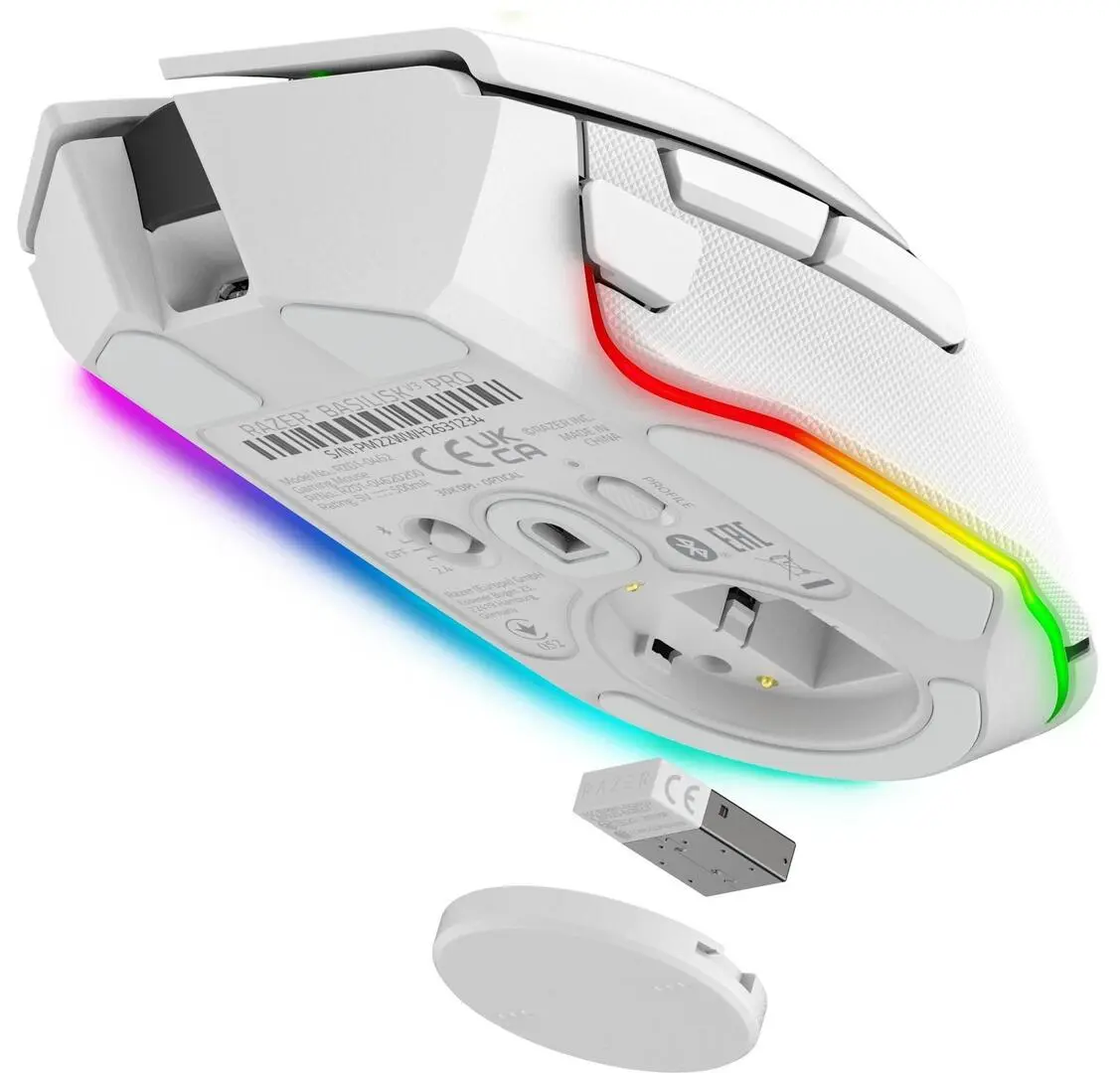 Mouse fara fir Razer Basilisk V3 Pro (White) - 5