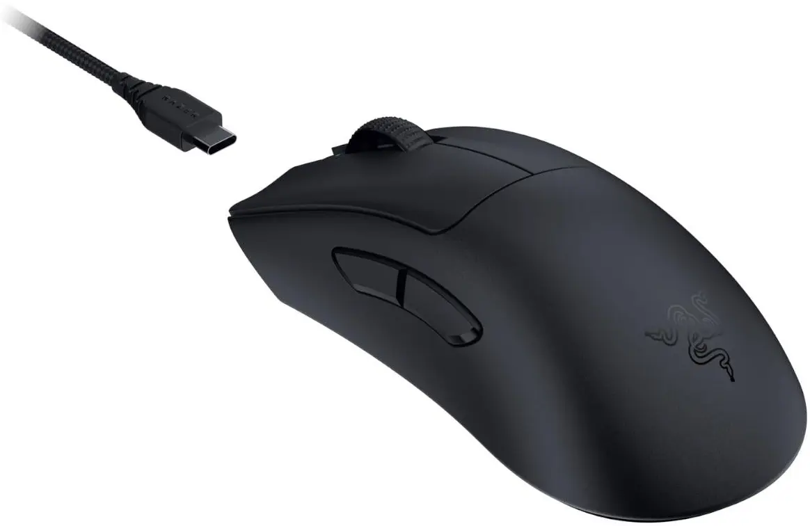 Mouse fara fir Razer DeathAdder V3 Pro + Hyper Polling Wireless Dongle Bundle (Black)