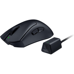 Mouse fara fir Razer DeathAdder V3 Pro + Hyper Polling Wireless Dongle Bundle (Black) Thumb