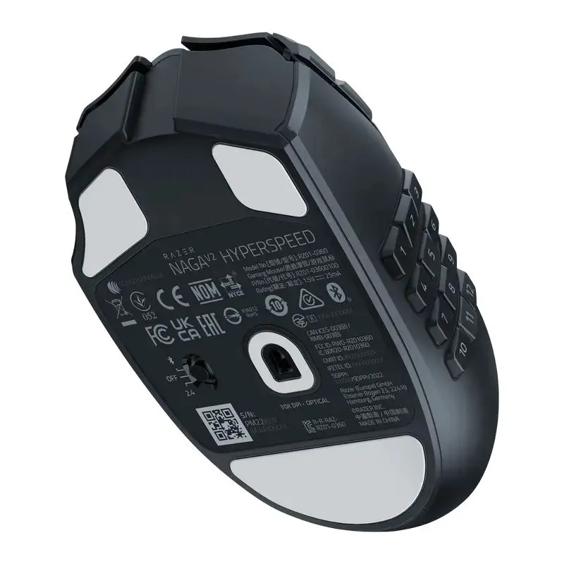 Mouse fara fir Razer Naga V2 HyperSpeed (Black) - 3
