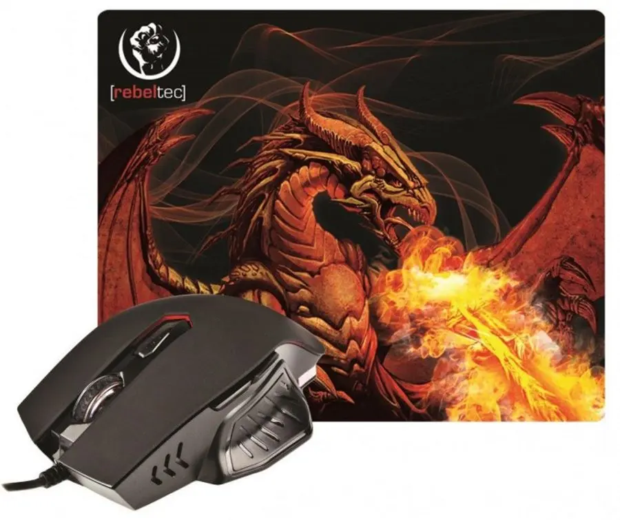 Set Rebeltec Red Dragon RBLMYS00036 (Black/Picture)