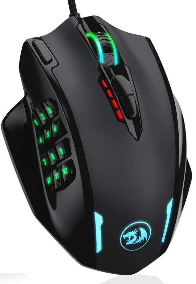 Мышь Redragon Impact M908 (Black/Red)