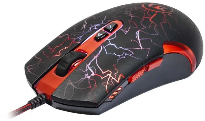 Mouse ReDragon LavaWolf (Black) - 2