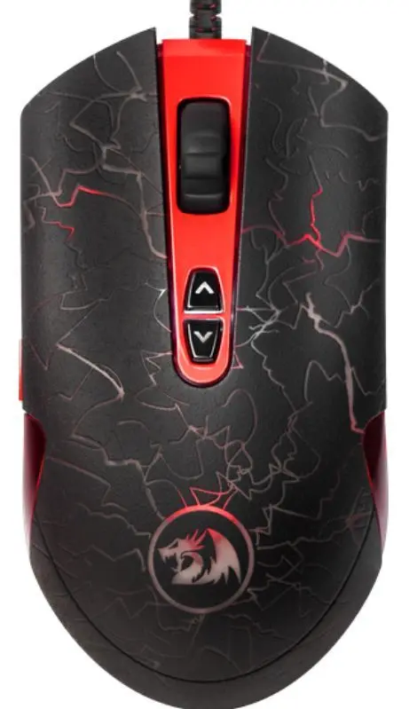 Mouse ReDragon LavaWolf (Black)