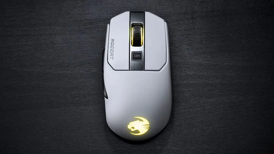 Mouse fara fir Roccat Kain 200 AIMO (White) - 4