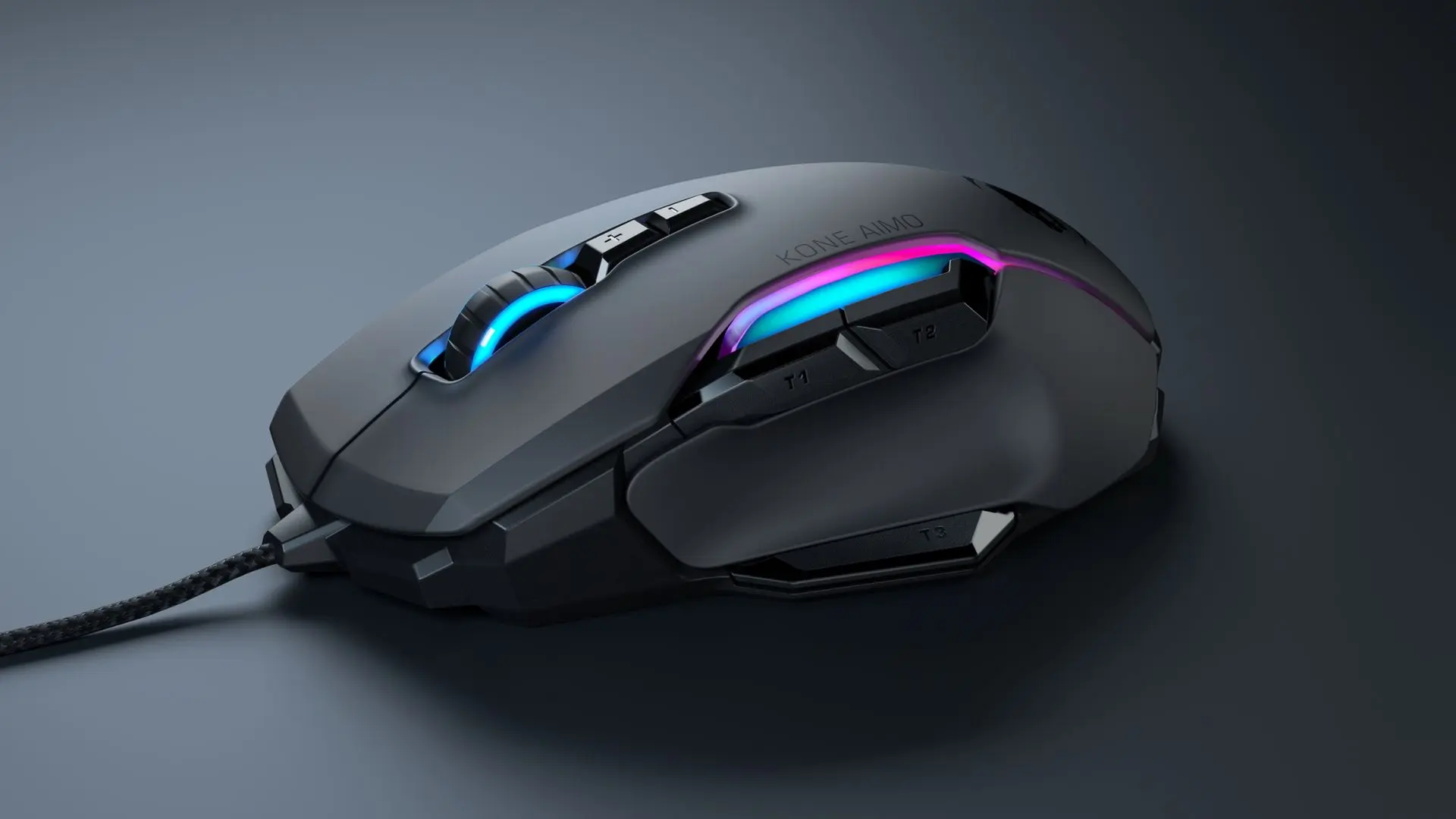 Mouse Roccat Kone AIMO Remastered (Black) - 7