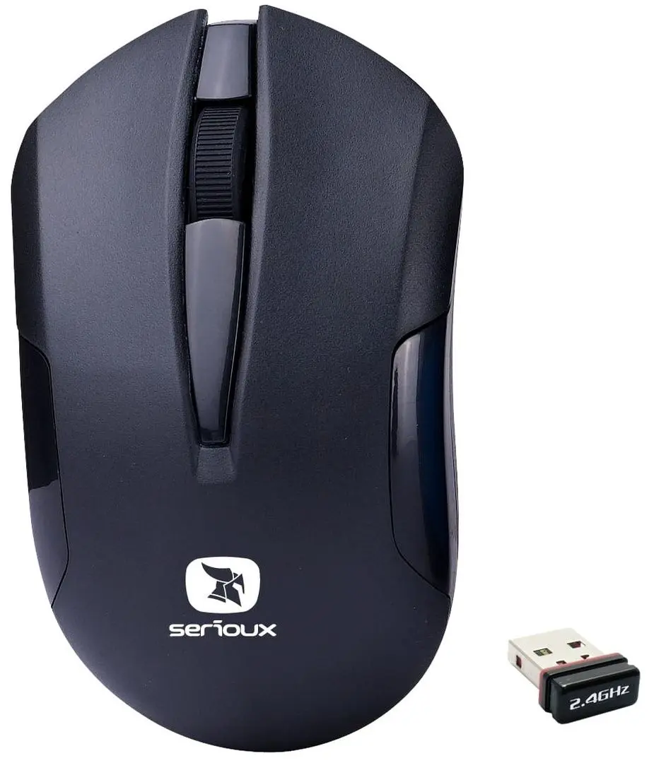 Беспроводная мышь Serioux Drago 300 (Black)