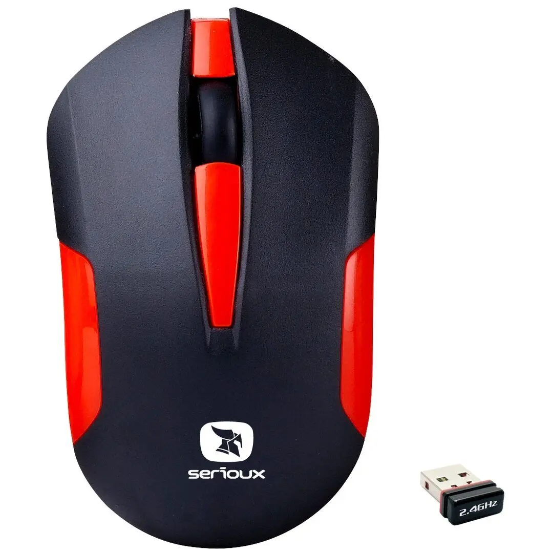 Mouse Serioux Drago 300 (Red/Black)