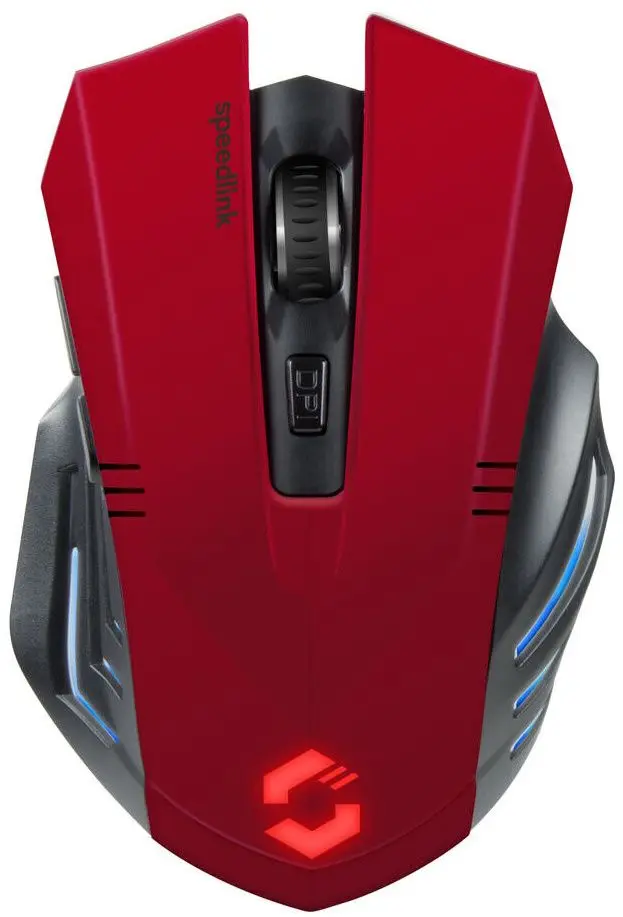 Mouse fara fir Speedlink Fortus (Black/Red)