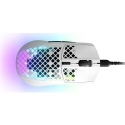 Мышь SteelSeries Aerox 3 2022 (Snow) Thumb