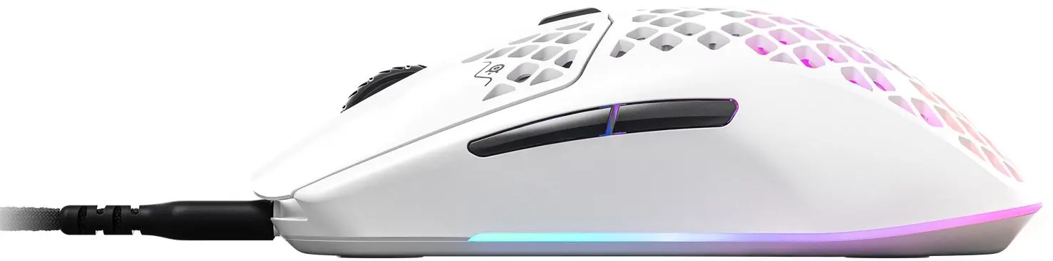 Мышь SteelSeries Aerox 3 2022 (Snow) - 4