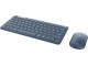 Set tastatura + mouse fara fir Trust Lyra Multi-Device TR_24937 (Blue)