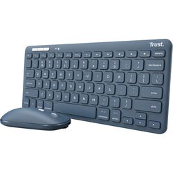 Set tastatura + mouse fara fir Trust Lyra Multi-Device TR_24937 (Blue) Thumb