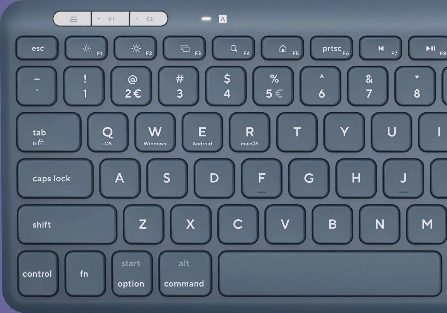 Set tastatura + mouse fara fir Trust Lyra Multi-Device TR_24937 (Blue)