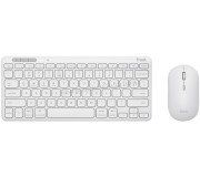 Set tastatura + mouse fara fir Trust Lyra Multi-Device TR_25073 (White)