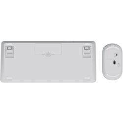 Set tastatura + mouse fara fir Trust Lyra Multi-Device TR_25073 (White) Thumb