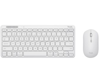 Set tastatura + mouse fara fir Trust Lyra Multi-Device TR_25073 (White)